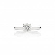 Mayors Platinum 1.00ct Round 4 Prong Solitaire Engagement Ring SRSTL04XXXXPTBA00G