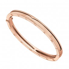 Bvlgari Jewelry 18k Rose Gold B.ZERO1 Bracelet - Size Medium 350943