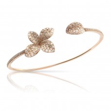 Pasquale Bruni Petit Garden Bracelet With White And Champagne Diamonds 15434RX