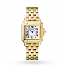 Cartier Panthère De Cartier Watch Medium Model, Quartz Movement, Yellow Gold WGPN0009