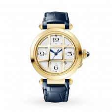 Cartier Pasha de Cartier 41 mm, automatic movement, yellow gold, interchangeable leather straps WGPA0019