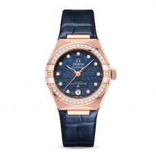 Omega Constellation Co-Axial Master Chronometer 29mm Ladies Watch Blue O13158292099006