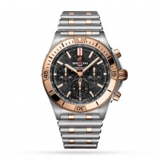 Breitling Chronomat B01 42 Stainless Steel & 18k Red Gold - Black Mother-of-Pearl Limited Edition UB01341A1B1U1
