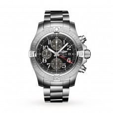 Breitling Avenger Chronograph GMT 45mm Mens Watch Stainless Steel A24315101B1A1