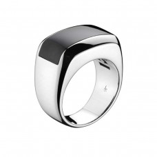 Di Modolo 18k White Gold Onyx Mens Falco Ring MR4-1W-OX