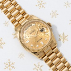 Pre-Owned Rolex Day-Date 'Jubilee' Diamond Dial 40921050/AS05436