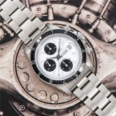 Pre-Owned Tudor Oysterdate Chronograph 'Big Block' Panda Dial 40990546/AS06115