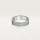 LOVE wedding band, diamond-paved