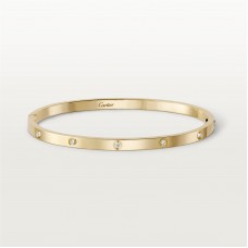 LOVE bracelet, small model, 10 diamonds