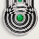 Cartier Geometry & Contrast brooch