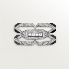 Cartier Geometry & Contrast brooch