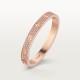 LOVE bracelet, diamond-paved