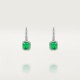 Cartier Destinée earrings with colored stone