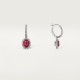 Cartier Destinée earrings with colored stone