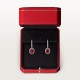 Cartier Destinée earrings with colored stone