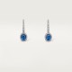 Cartier Destinée earrings with colored stone