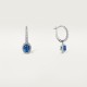 Cartier Destinée earrings with colored stone