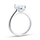 Mayors Platinum 2.50cttw Oval Engagement Ring (H/SI1) SRSTS15XXXXPTBA00G