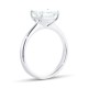 Mayors Platinum 2.00ct Princess Cut Engagement Ring (H/SI1) SRSTQ13XXXXPTBA00G