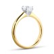 Mayors 18k Yellow Gold 1.00ct Round Engagement Ring (H/SI1) SRSTL04XXXX8ABA00G