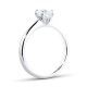 Mayors Platinum 1.00ct Round Engagement Ring (H/SI1) SRSTL04XXXXPTBA00G