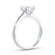 Mayors Platinum 1.50ct Round Engagement Ring (H/SI1) SRSTN04XXXXPTBA00G