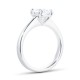 Mayors Platinum 2.00ct Round Engagement Ring (H/SI1) SRSTQ04XXXXPTBA00G