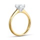 Mayors 18k Yellow Gold 1.50ct Round Engagement Ring (H/SI1) SRSTN04XXXX8ABA00G