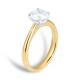 Mayors 18k Yellow Gold 1.50ct Round Engagement Ring (H/SI1) SRSTN04XXXX8ABA00G