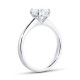 Mayors Platinum 1.50ct Round Engagement Ring (D/SI1) SRSTN04XXXXPTBA00G