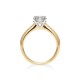 Mayors 18k Yellow Gold 1.50cttw Round Engagement Ring (F/SI1) SRSTN04XXXX8ABA00G