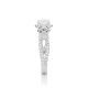 Mayors Platinum 1.07ct Round Diamond Engagement Ring (G/SI1) BRVGJ51XXXXPTBA00G