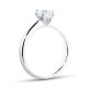 Mayors Platinum 1.00ct Round Engagement Ring (G/SI1) SRSTL04XXXXPTBA00G