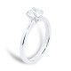 Mayors Platinum 1.00ct Round Engagement Ring (G/SI1) SRSTL04XXXXPTBA00G