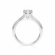 Mayors Platinum 1.03ct Round 4 Prong Solitaire Engagement Ring SRSTL04XXXXPTBA00G