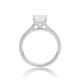 Mayors Platinum 1.49cttw Princess Cut Diamond Engagement Ring BRCSM14XXXXPTBA00G