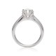 Mayors Platinum 1.50ct Round Engagement Ring (H/VS2) SRSTN04XXXXPTBA00G