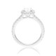 Mayors Platinum 1.23ct Oval Halo Engagement Ring (H/VVS1) CRHAJ25XXXXPTBA00G