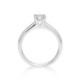 Mayors Platinum 0.70ct Round Engagement Ring (H/VVS2) SRSTJ04XXXXPTBA00G