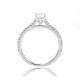 Mayors Platinum 0.94cttw Cushion Engagement Ring (G/VS1) BRCSU13XXXXPTBA00G