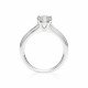 Mayors Platinum 1.01ct Round 4 Prong Solitaire Engagement Ring SRSTL04XXXXPTBA00G