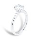 Mayors Platinum 1.52ct Round 4 Prong Solitaire Engagement Ring SRSTN04XXXXPTBA00G