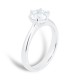 Mayors Platinum 1.54cttw Round 6 Prong Diamond Solitaire Engagement Ring SRSTN16XXXXPTBA00G