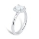 Mayors Platinum 1.73ct Cushion Halo Engagement Ring (H/SI1) CRHAN24XXXXPTBA00G