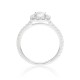 Mayors Platinum 1.27ct Cushion Halo Engagement Ring (E/VS2) CRHAJ26XXXXPTBA00G