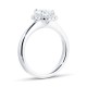 Mayors Platinum 1.36ct Round Halo Engagement Ring (G/SI1) SRHAM15XXXXPTBA00G