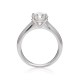 Mayors Platinum 1.51ct Round Engagement Ring (G/SI1) SRSTN04XXXXPTBA00G