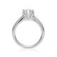 Mayors Platinum 2.00cttw Round 4 Prong Solitaire Engagement Ring SRSTQ04XXXXPTBA00G