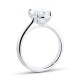 Mayors Platinum 2.51cttw Oval Engagement Ring (H/SI1) SRSTS15XXXXPTBA00G