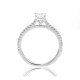 Mayors Platinum 0.97cttw Cushion Engagement Ring (E/VS2) BRCSU13XXXXPTBA00G